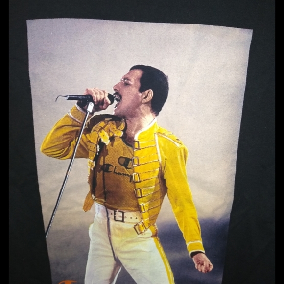 Champion Queen Freddy Mercury S/S Graphic T-Shirt Size Medium - Picture 1 of 5
